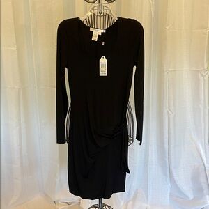 Studio M Black Long Sleeve Dress